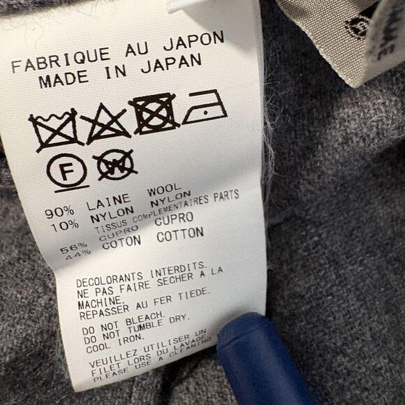 Yohji Yamamoto Pour Homme AW19 Long Serpent Shirt 3/L - Picture 7 of 8